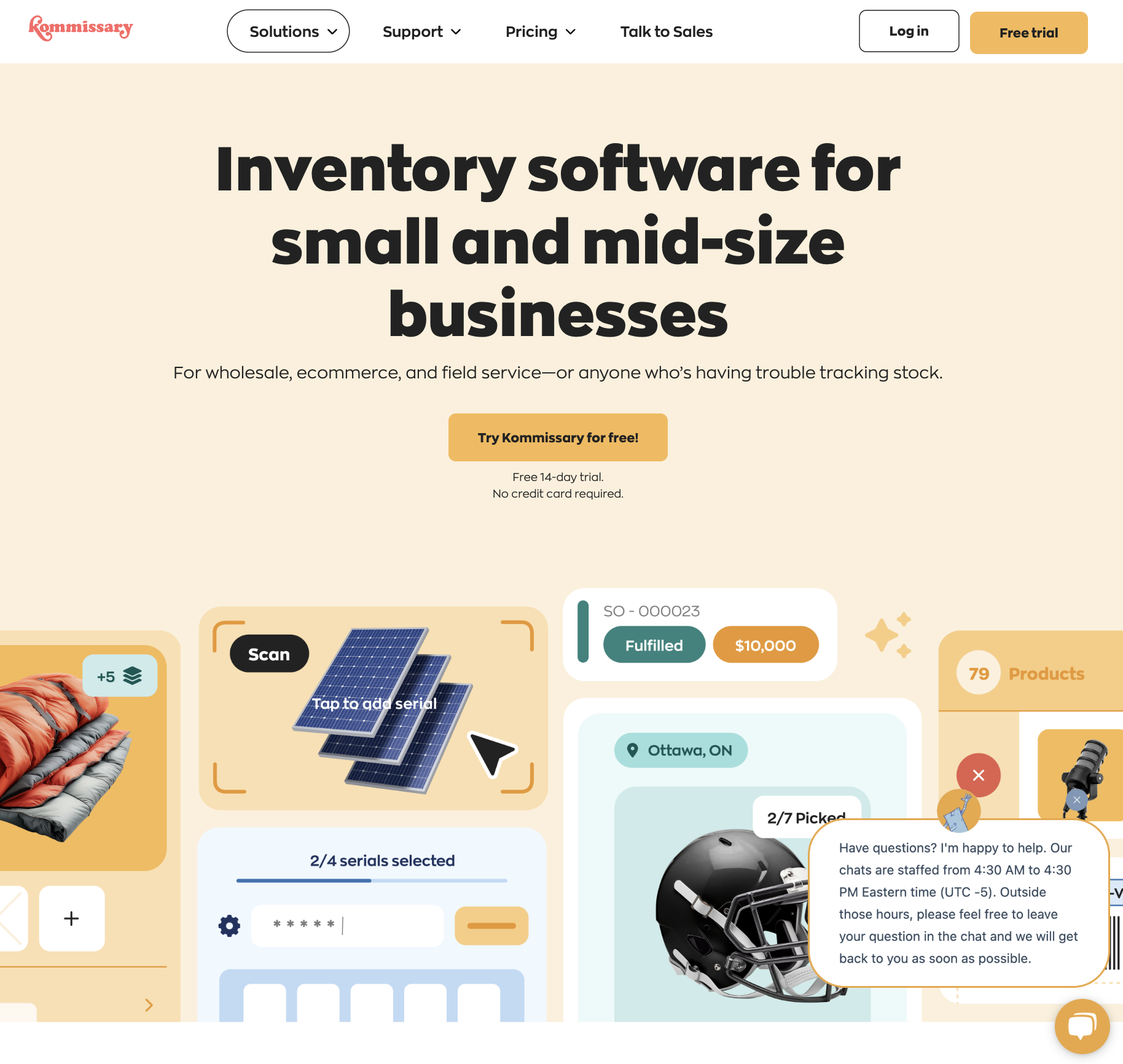 ERP for High-Volume Food Production